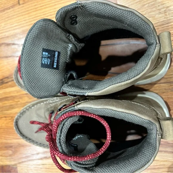 ECCO Gore tex Women's Tan Track 25 High Hiking Boot Size EU 38‎ - Picture 8 of 9